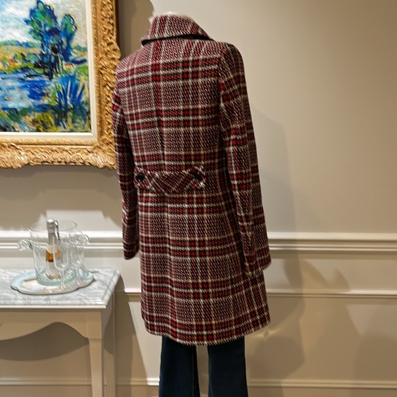 Love Moschino red and Black tweed wool Jacket - Picture 5 of 7